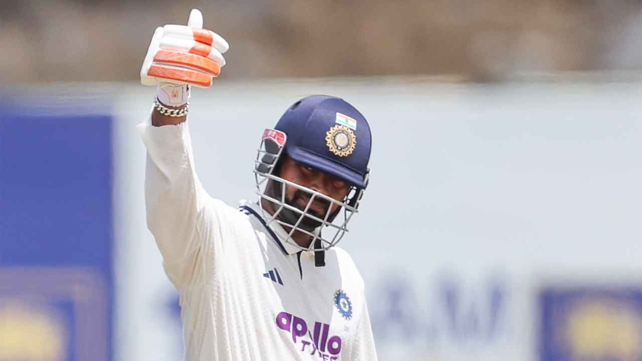 Rishabh Pant Hits 100 Test Sixes
