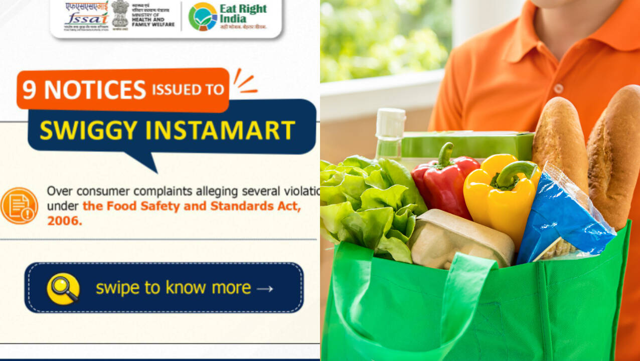 FSSAI Issues 9 Notices to Grocery Delivery Platform