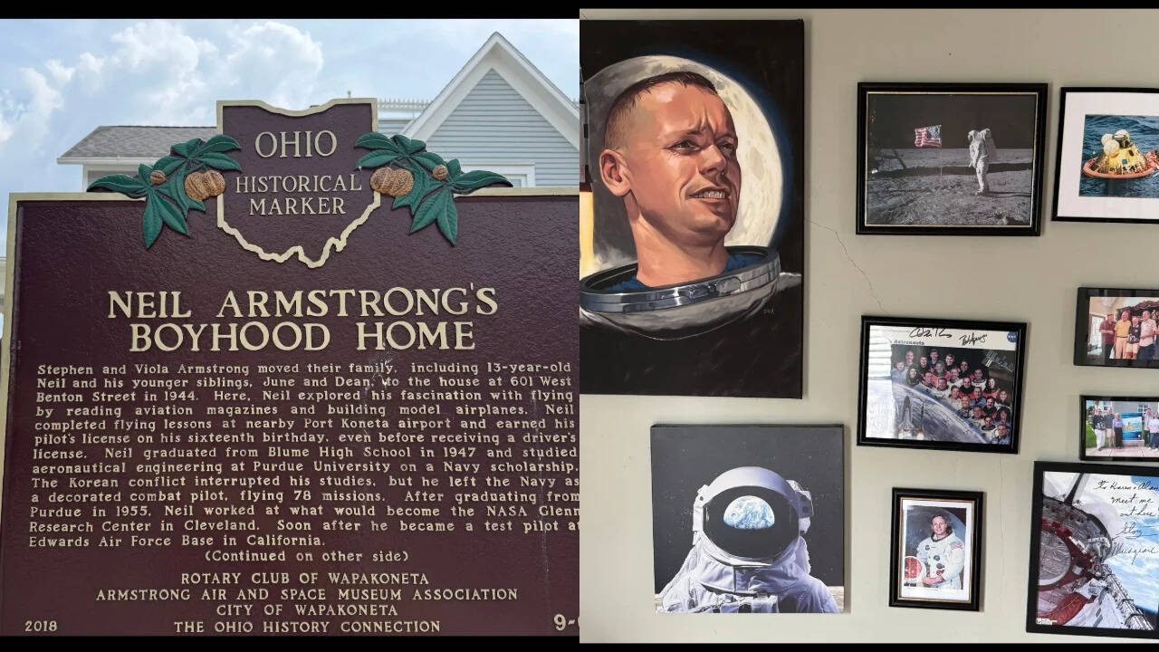 Neil Armstrong's Boyhood Home For Sale