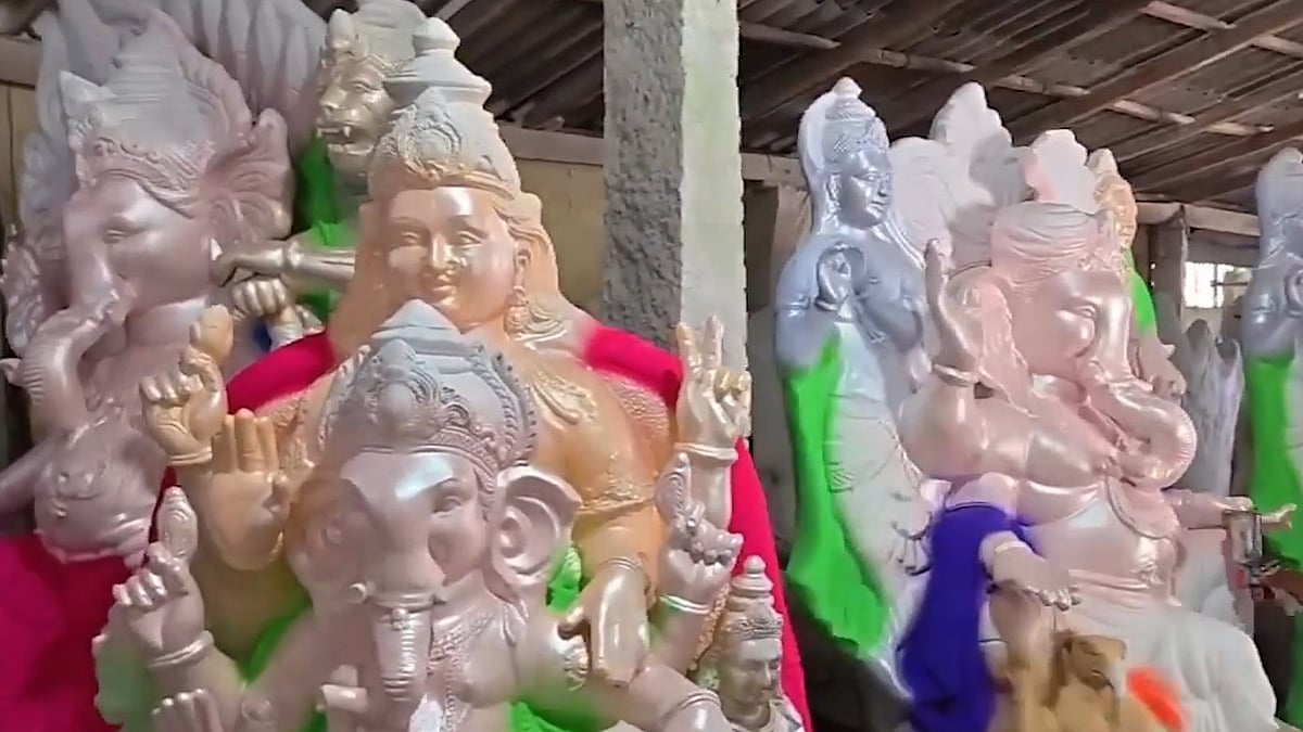 Navi Mumbai: Kharghar Foundation Collects Broken Religious Idols