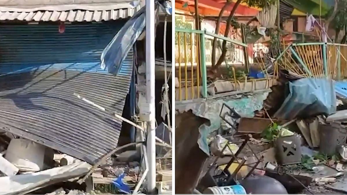 Navi Mumbai Blast: 2 Injured in LPG Cylinder Explosion