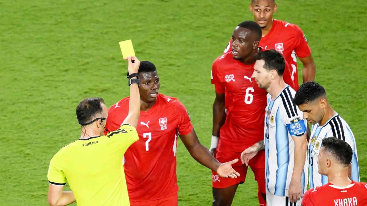 Embolo Gets Red Card After VAR Review