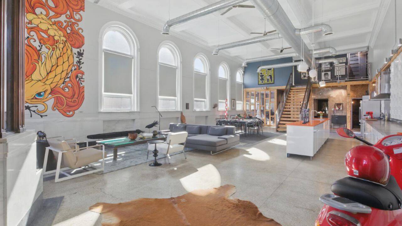 Detroit Couple Converts 1925 Bank into $1.3 Million Home