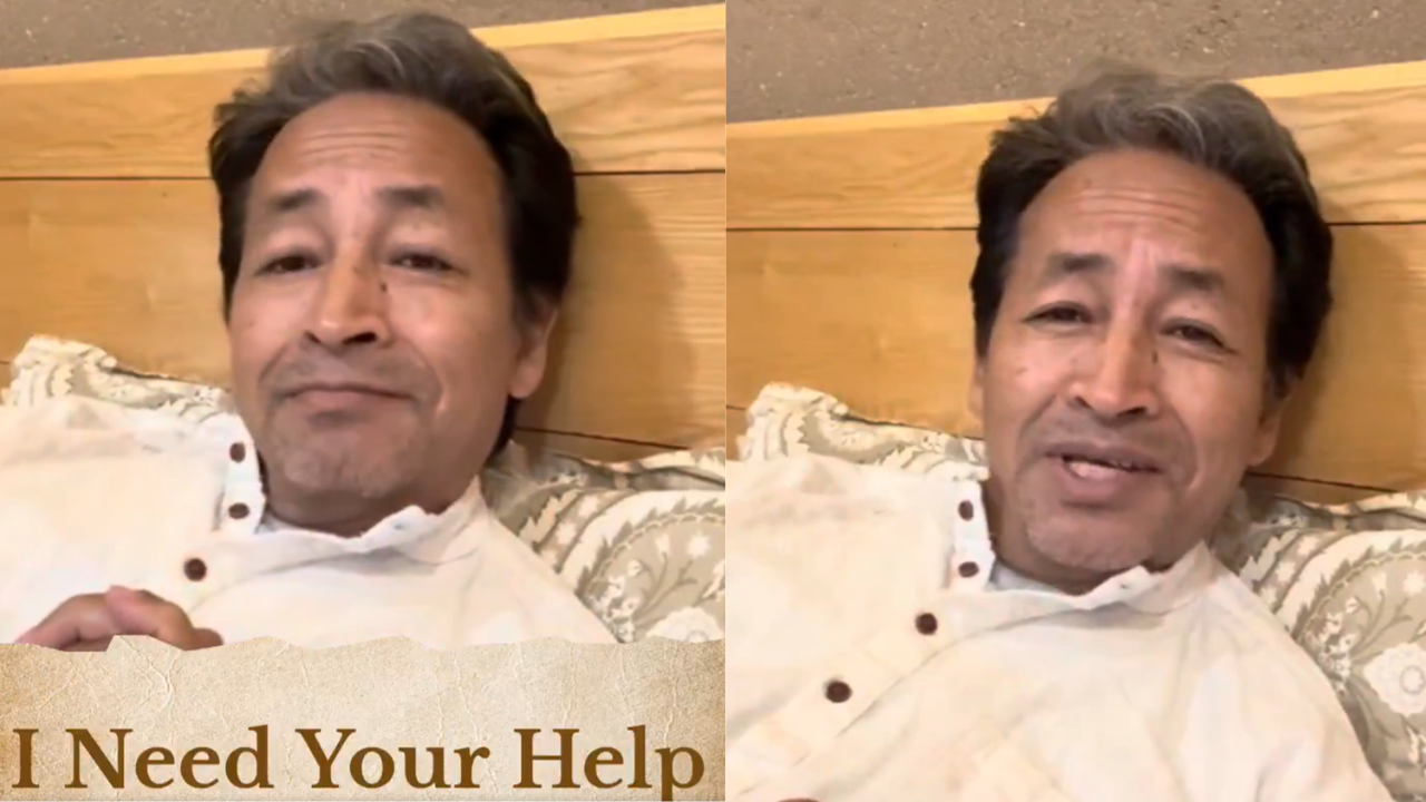 Wangchuk Calls for Peaceful Revolution by 2047
