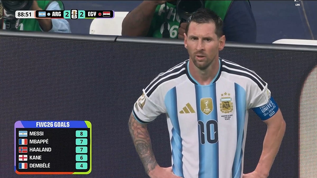 Messi Scores Late Equaliser Against Egypt