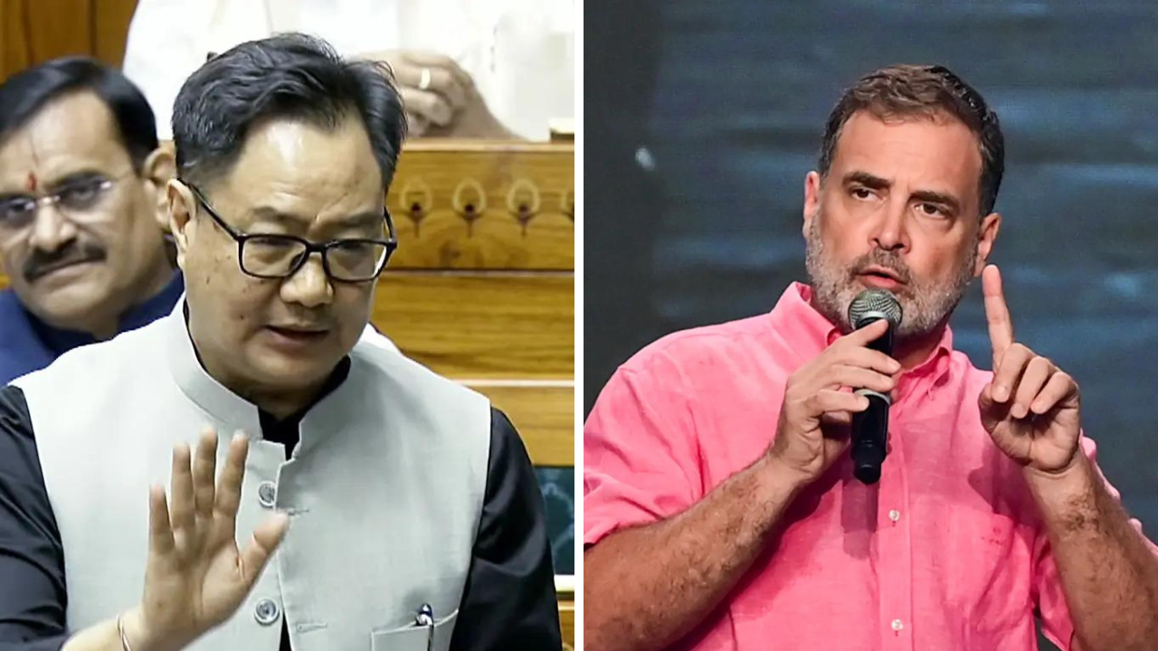 Rijiju Criticizes Rahul Gandhi Over Prayagraj Event
