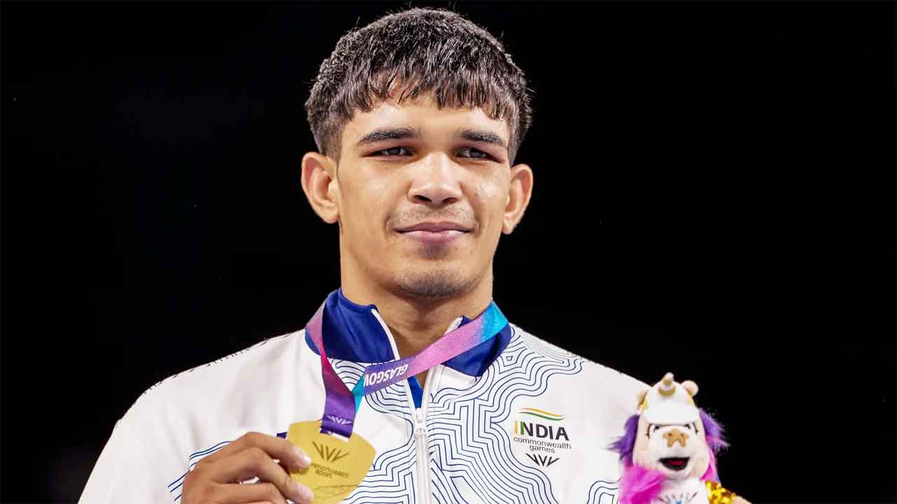 Ankush Panghal Wins CWG Gold