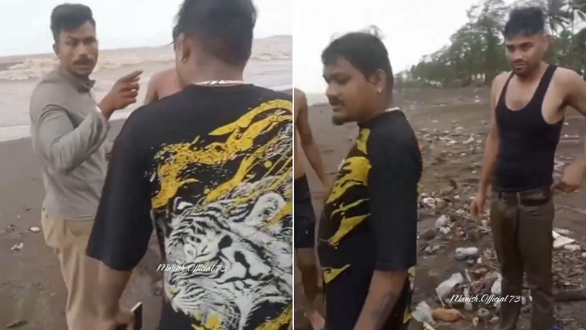 Drunk Tourists Clash with Police at Arnala Beach