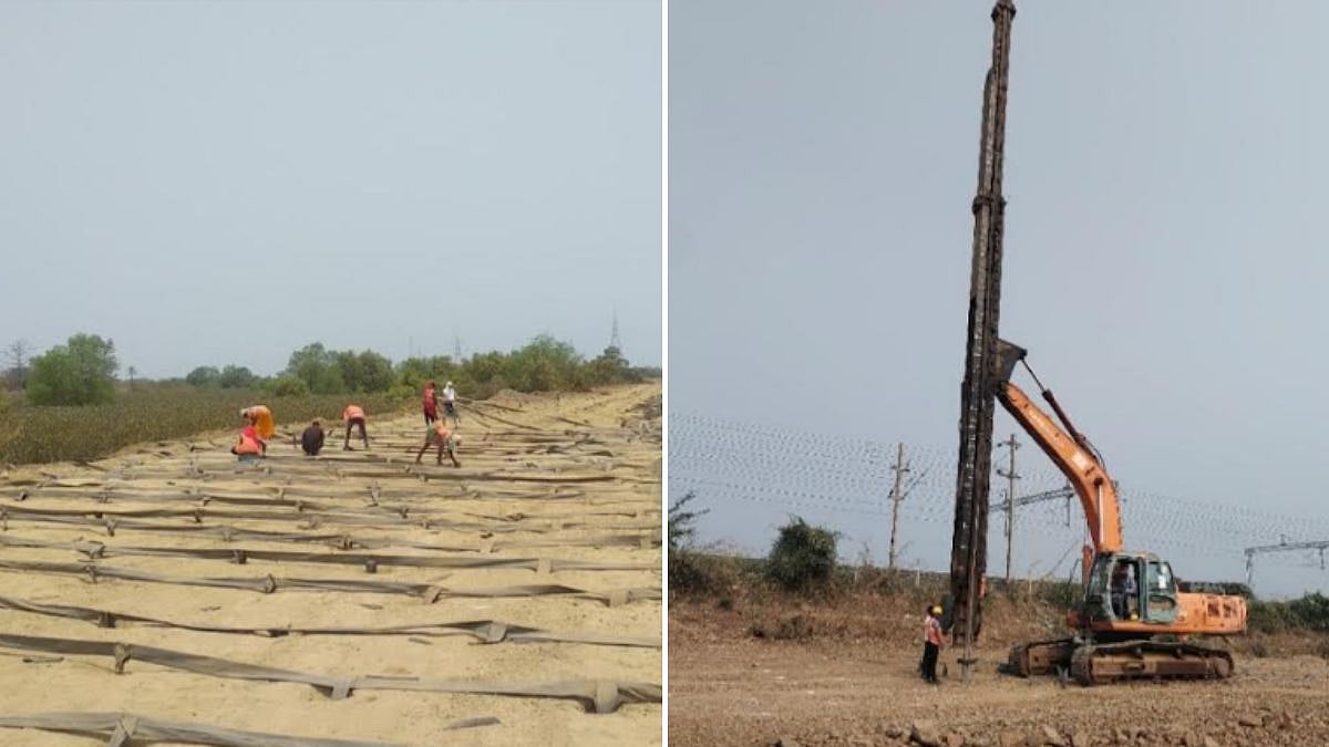 MRVC Uses Special Soil Technique for Virar-Dahanu Quadrupling