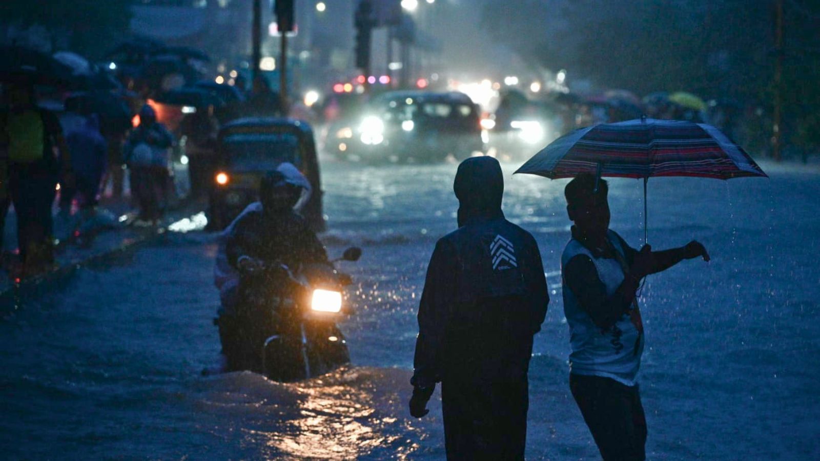 Mumbai Hit By Heavy Rain Again