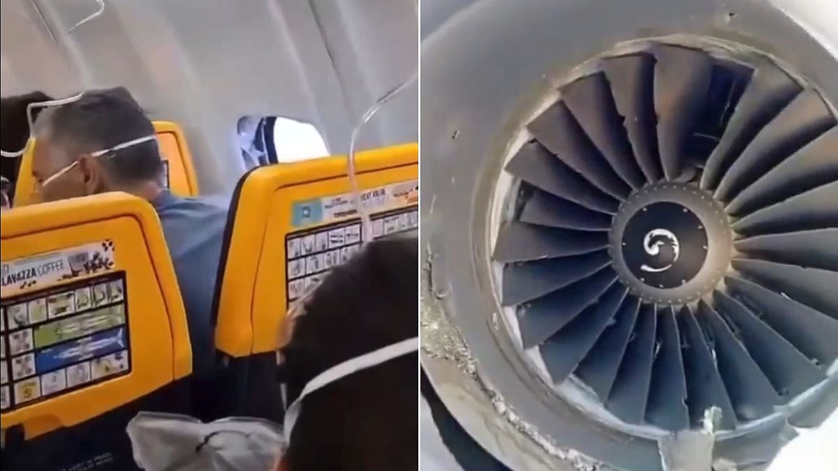 Ryanair Flight Window Dislodges, Passenger Pulled Back To Safety