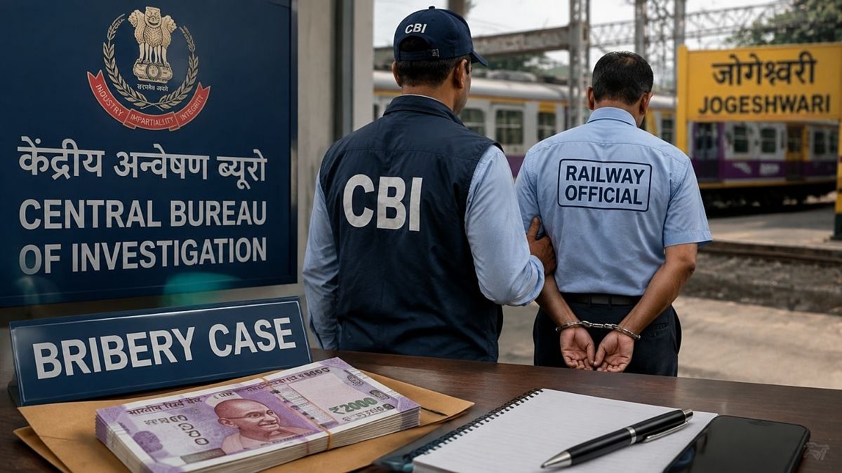 CBI Probes Railway Official For ₹8,000 Bribe Demand