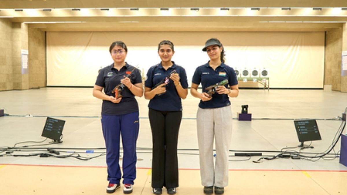 Esha Singh Wins Gold, Manu Bhaker Bags Bronze In 25m Pistol At ISSF WC