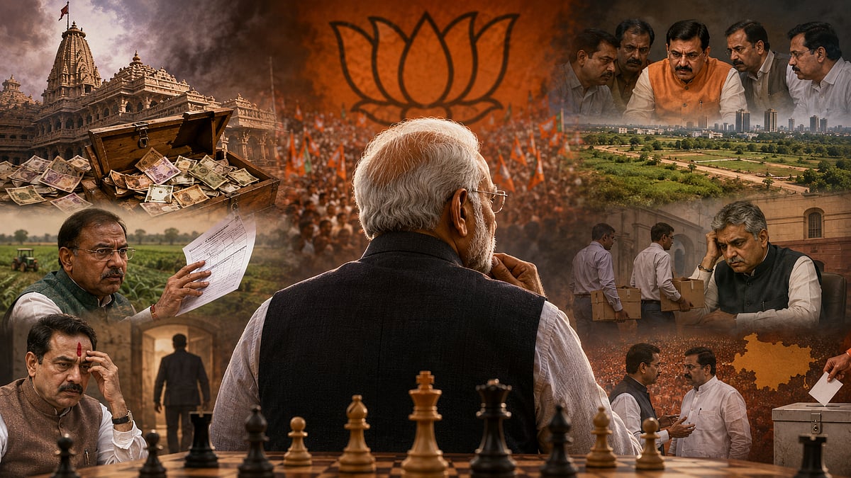 BJP Faces Crisis Amidst Scams and Infighting