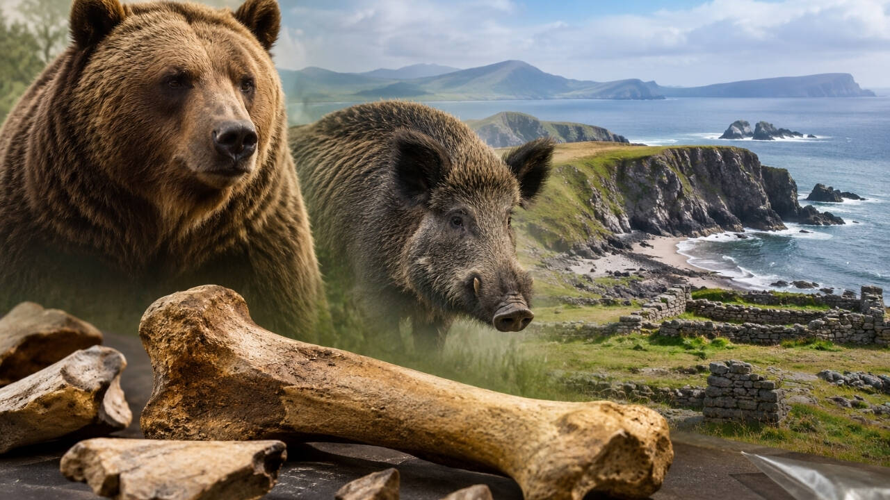 Ireland's Ancient Bones Revealed as Bear and Boar