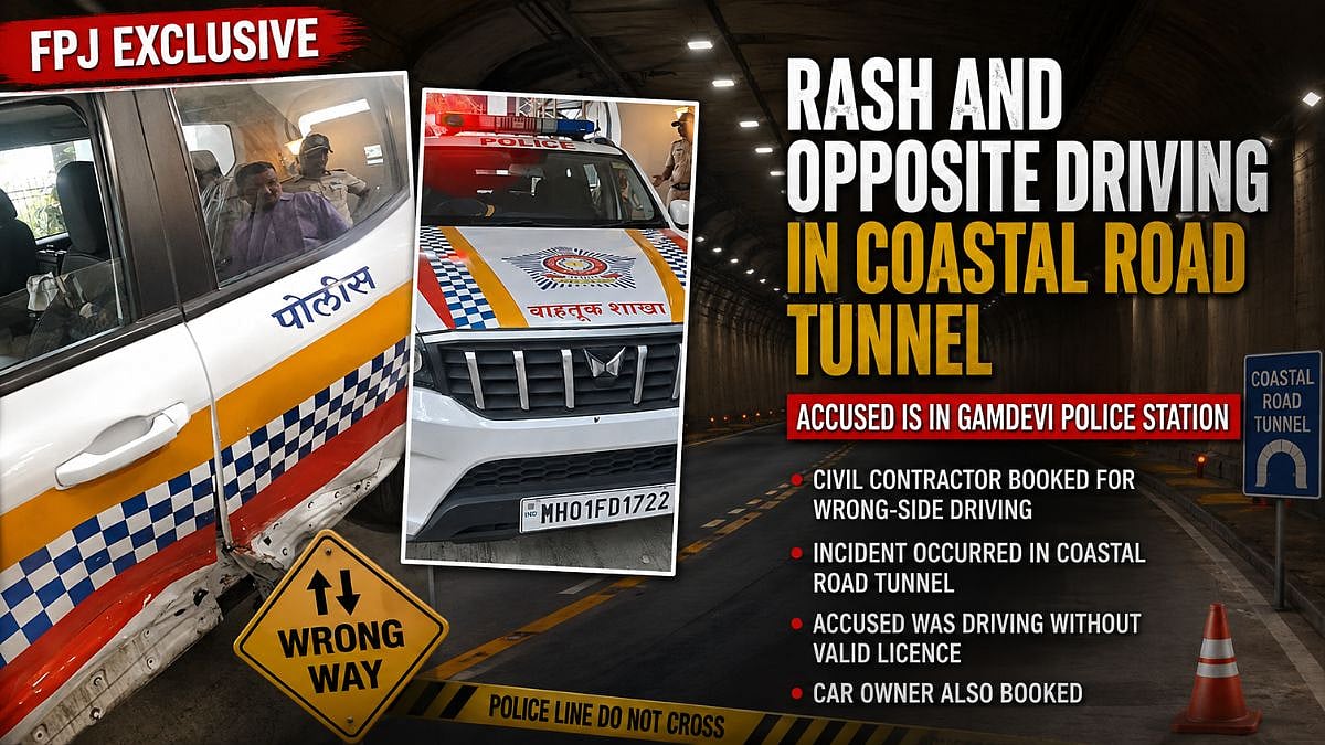 Mumbai Police Book Civil Contractor For Wrong-Side Driving