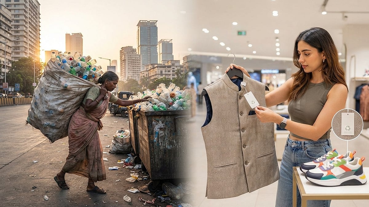 India's New Fashion Trend: Clothing Made From Trash