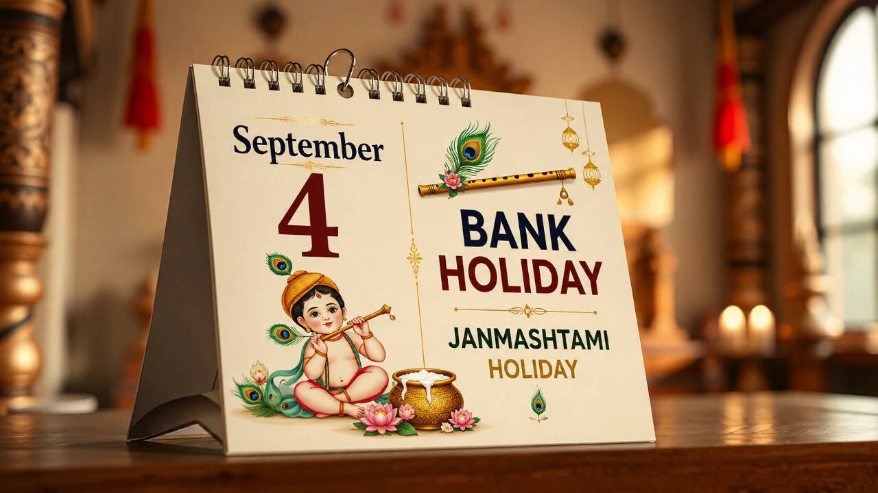 Banks Closed on Sept 4 for Janmashtami