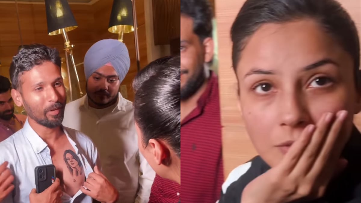 Shehnaaz Gill Shocked By Fan's Tattoo