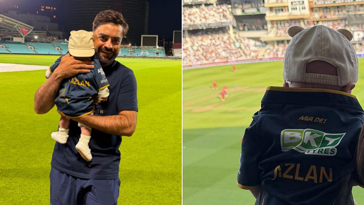 Rashid Khan Takes 5 Wickets As Son Watches Him Play