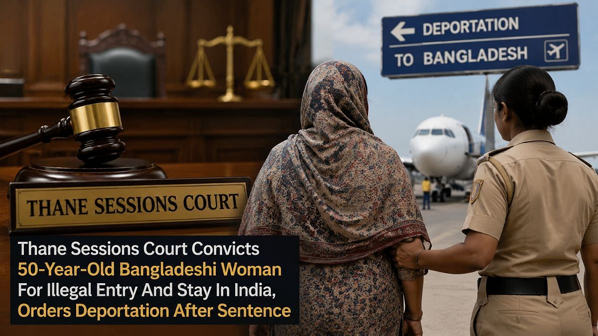 Thane Court Convicts Bangladeshi Woman For Illegal Stay