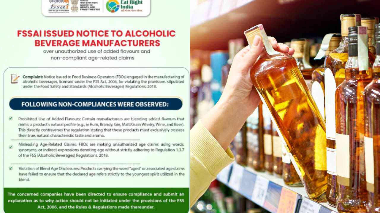 FSSAI Issues Notices To Alcoholic Beverage Makers