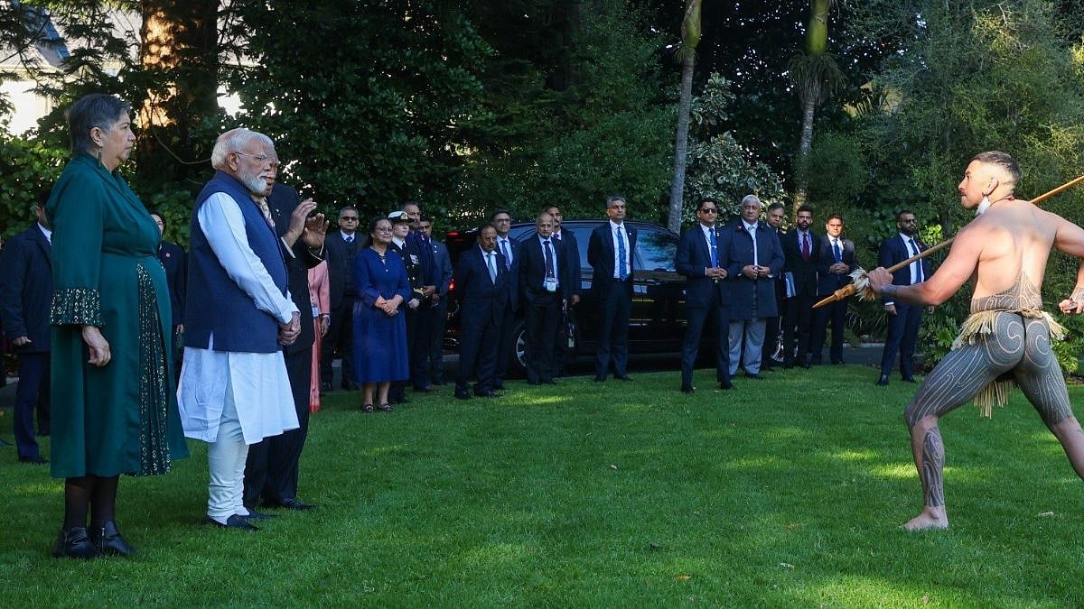 PM Modi Receives Traditional Māori Welcome in Auckland
