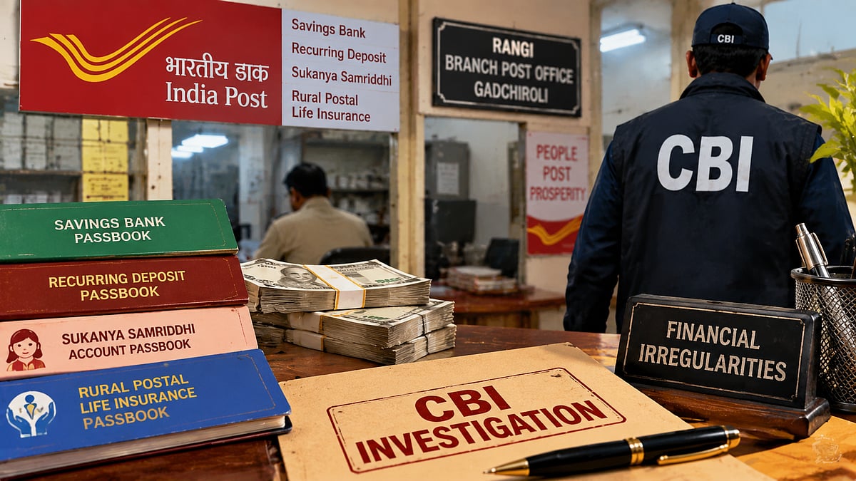 CBI Probes Postal Official For ₹13.56 Lakh Misappropriation