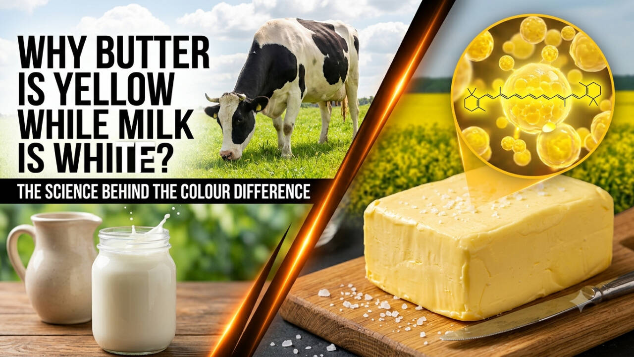 Butter Turns Yellow Due to Cattle Diet