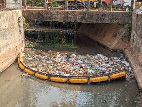 BJP MLA Urges BMC To Install Trash Booms