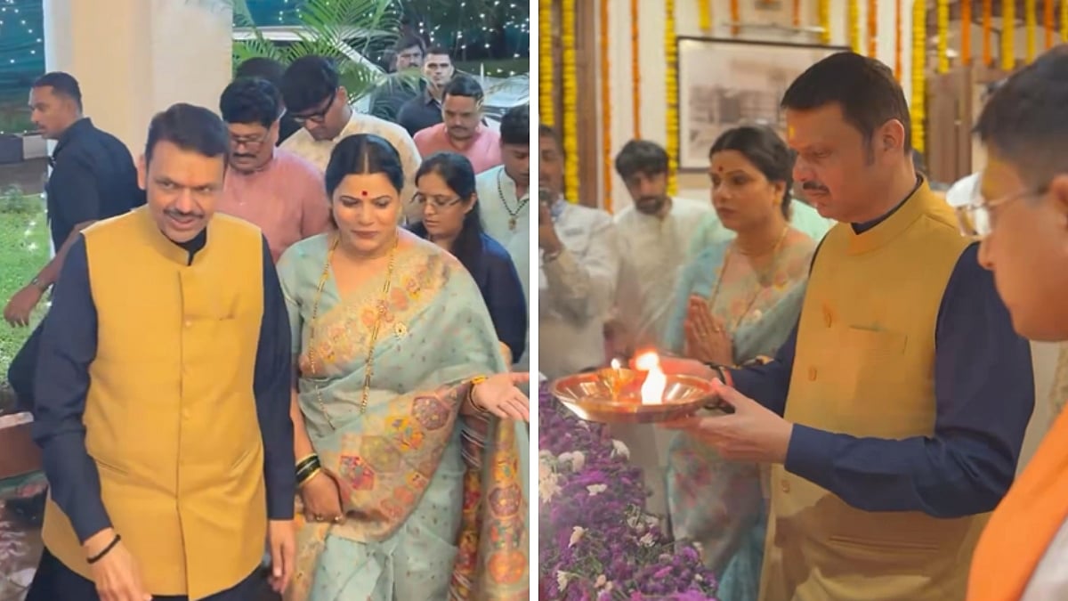 CM Fadnavis Seeks Ganesh Blessings in Mumbai