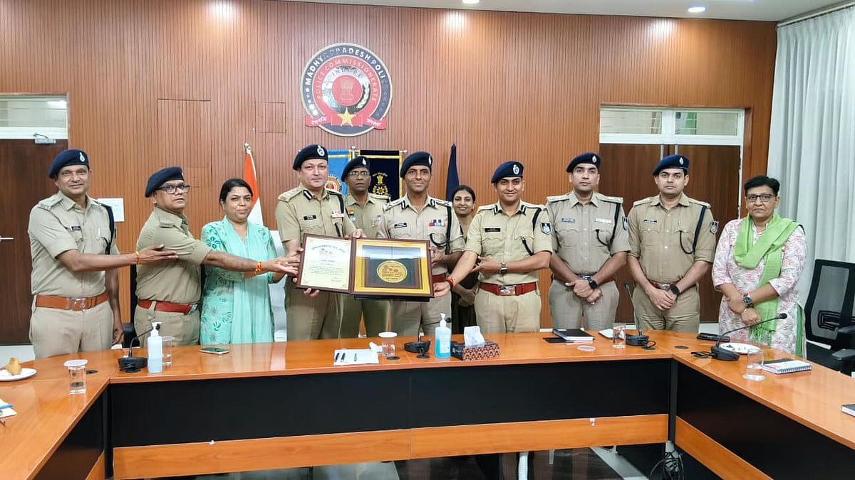 Indore Police Wins State Honour