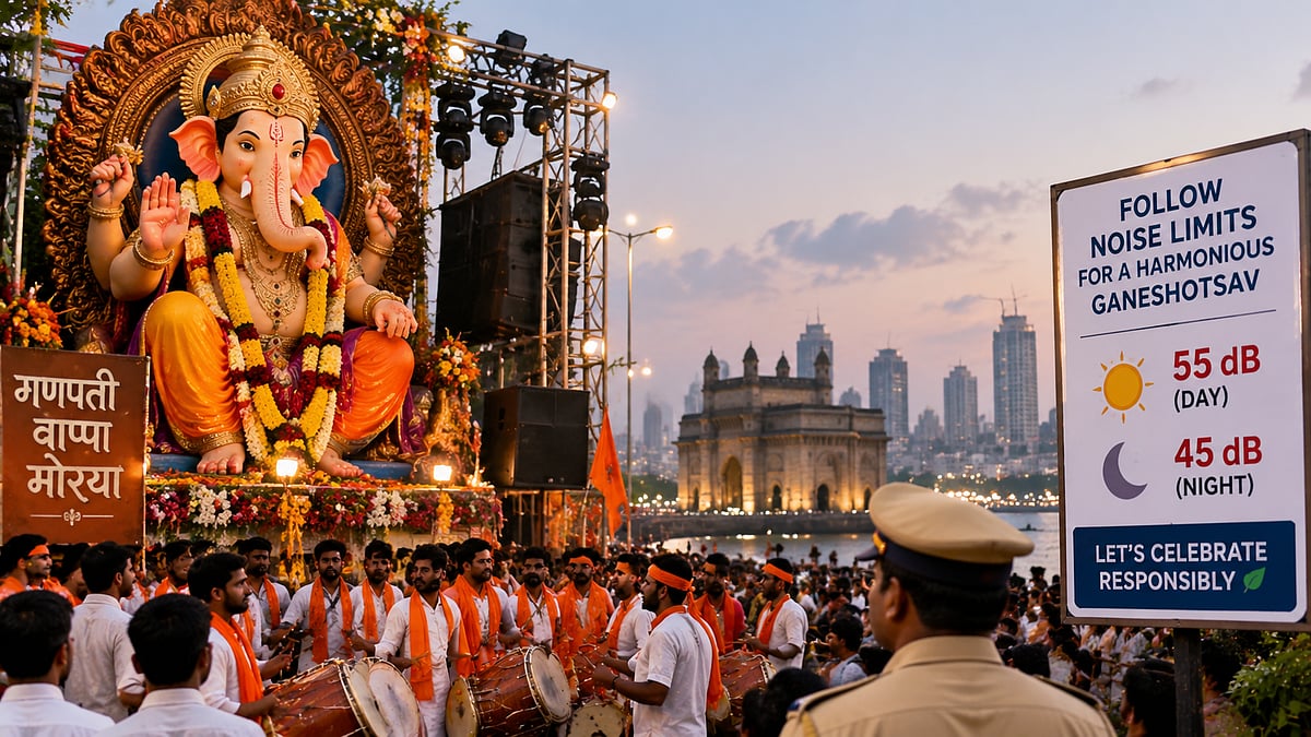 Mumbai Ganesh Mandals Must Follow Noise Rules