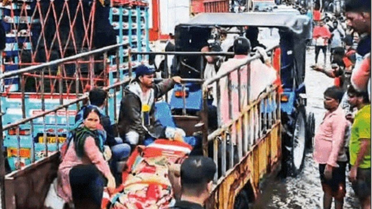 Doctor Uses Tractor to Rescue Woman in Labour Amid Floods