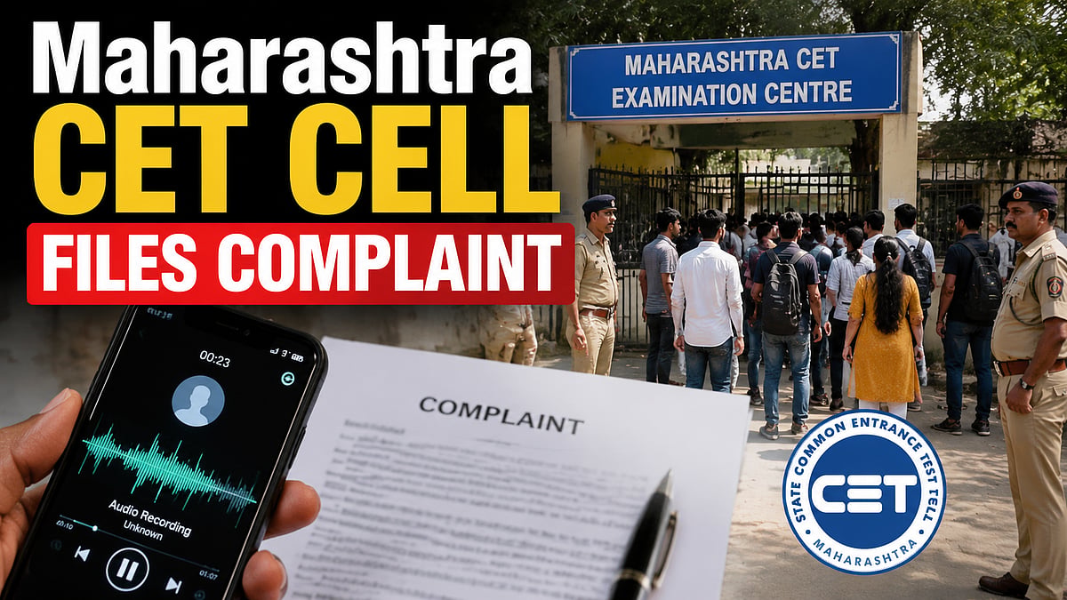 MHT CET Cell Files Police Complaint Over ₹12 Lakh Audio Clip