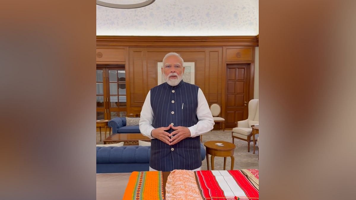 PM Modi Promotes Handloom Products Ahead Of National Handloom Day