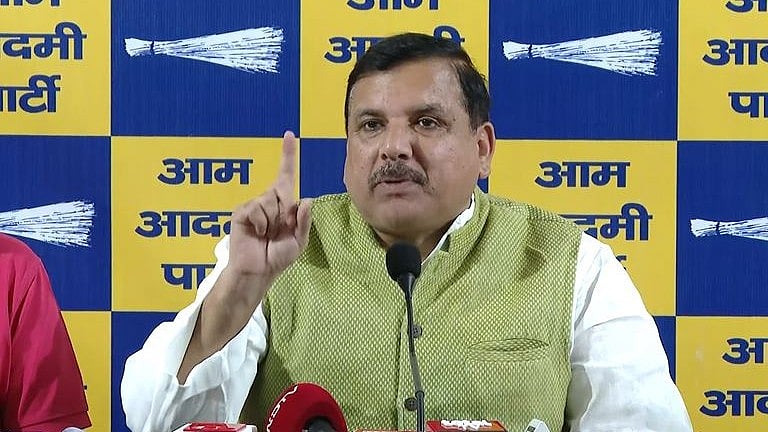 AAP's Sanjay Singh Criticises Rahul Gandhi's Dharna