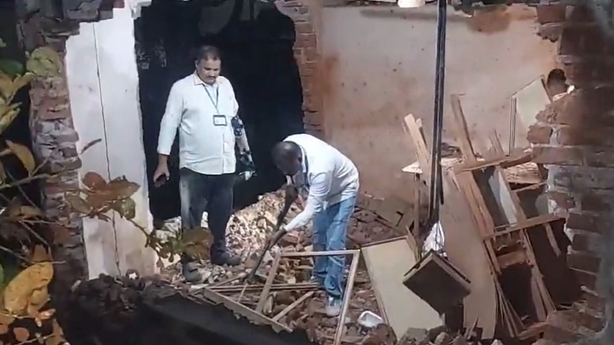 Kolhapur House Damaged in Suspected Gelatin Blast