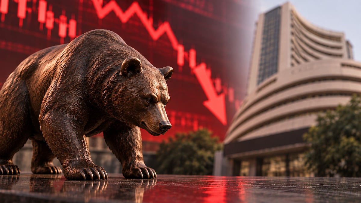 Sensex and Nifty Fall 0.5% on Monday