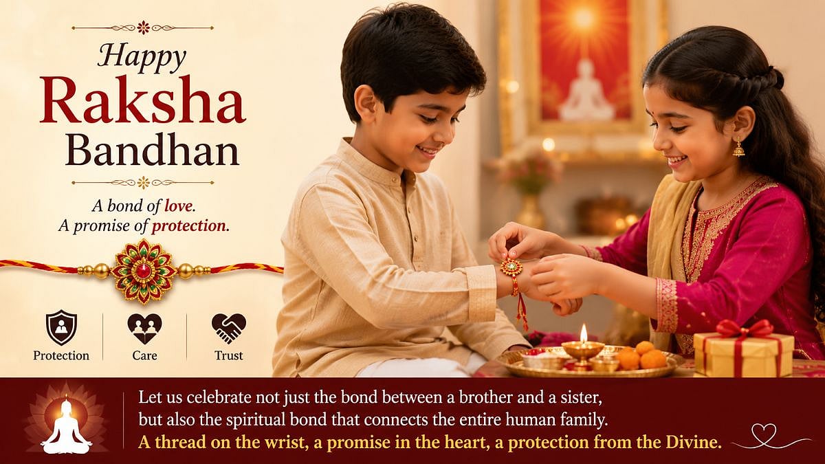 Raksha Bandhan Celebrates Spiritual Bond