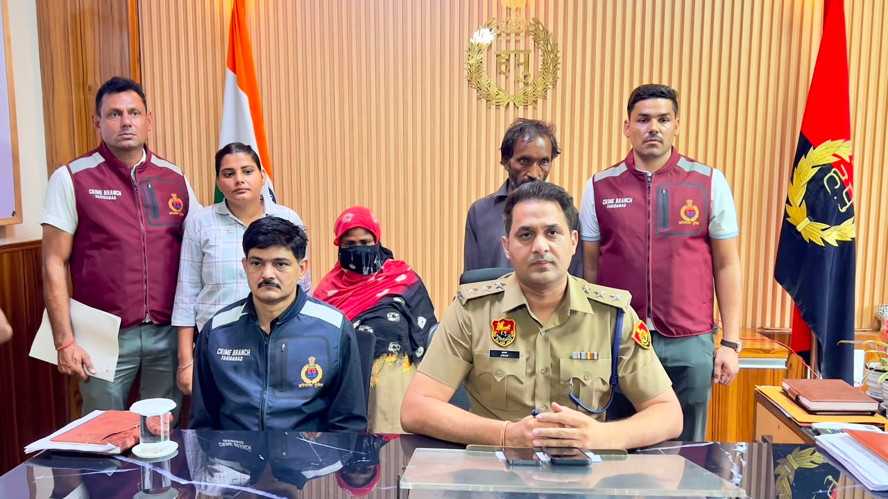 Faridabad Woman Arrested for Killing Husband with Lover