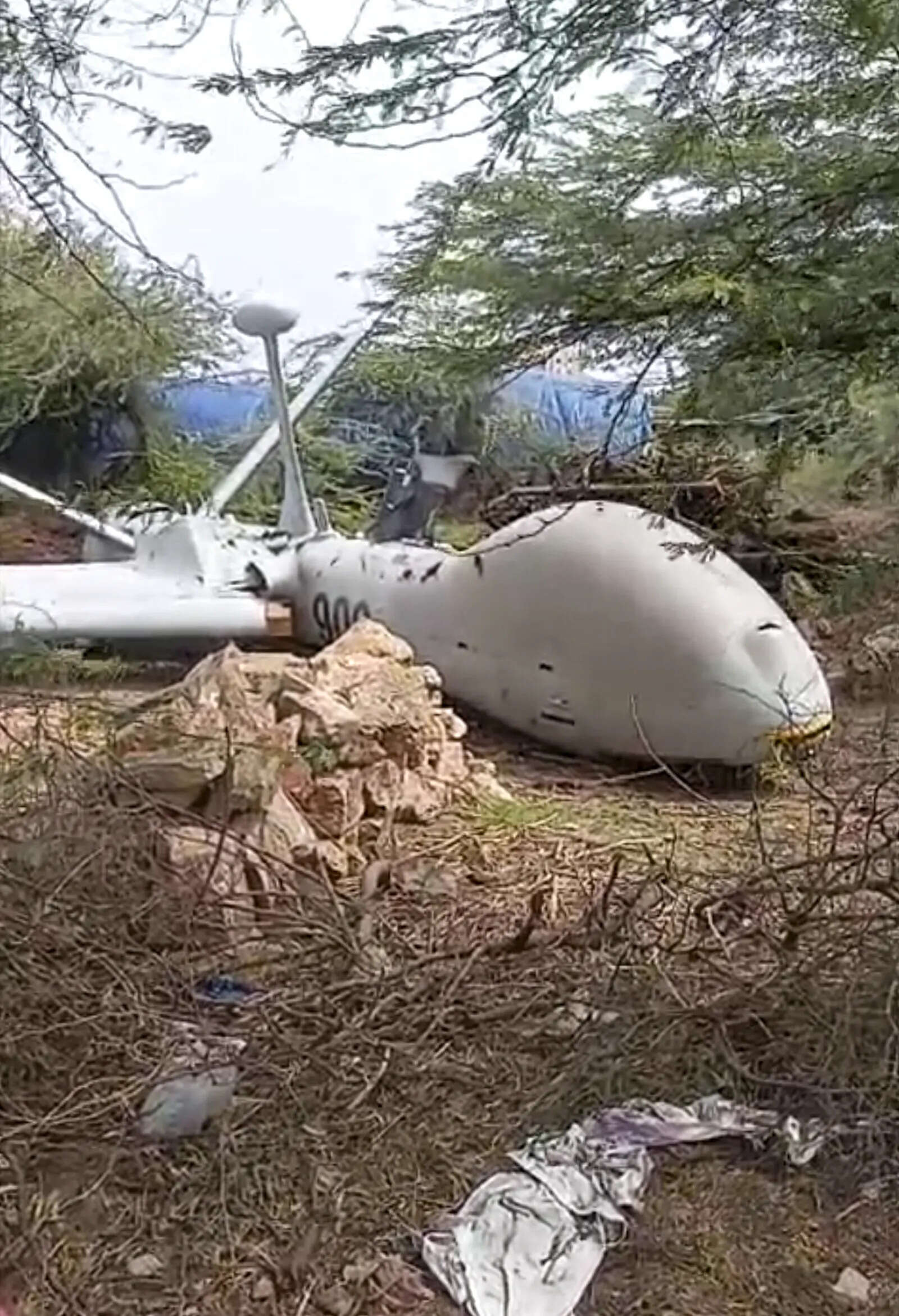 Navy UAV Crashes Near Porbandar