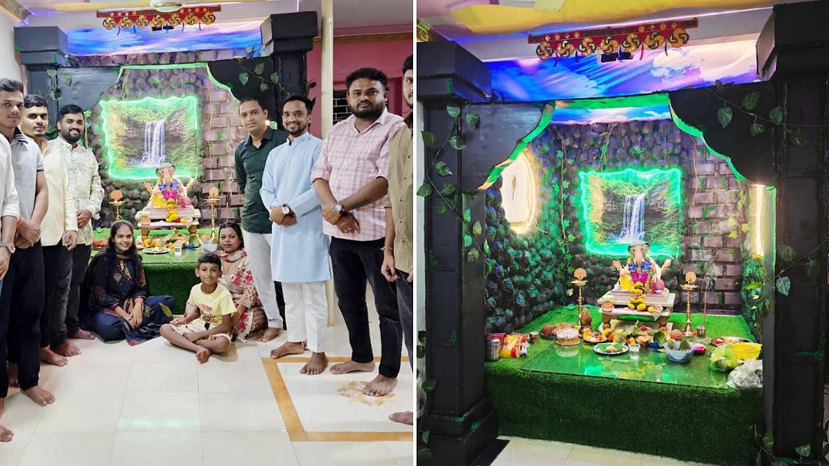 Thane Village Celebrates Eco-Friendly Ganeshotsav