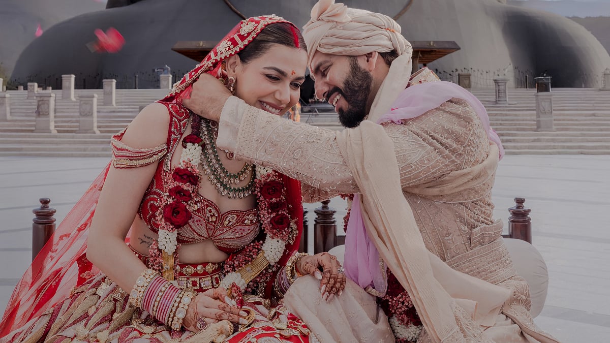 Palak Purswani Ties Knot with Rohan Khanna