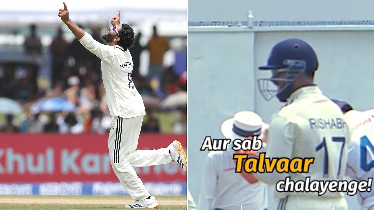 Pant, Sarfaraz Khan Tease Jadeja On Stump Mic
