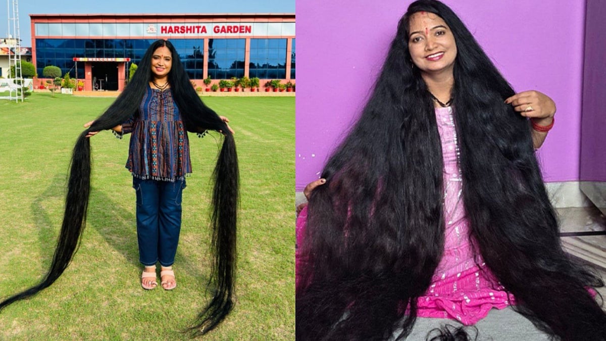 Renu Dhariyal Sets Record With 8ft 10in Hair
