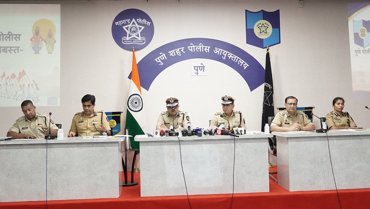 Pune Police Use AI, Drones For Palkhi Security