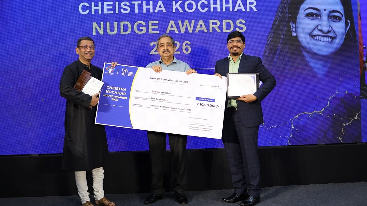Mumbai's Plastic Recyclothon Wins Cheistha Kochhar Nudge Award