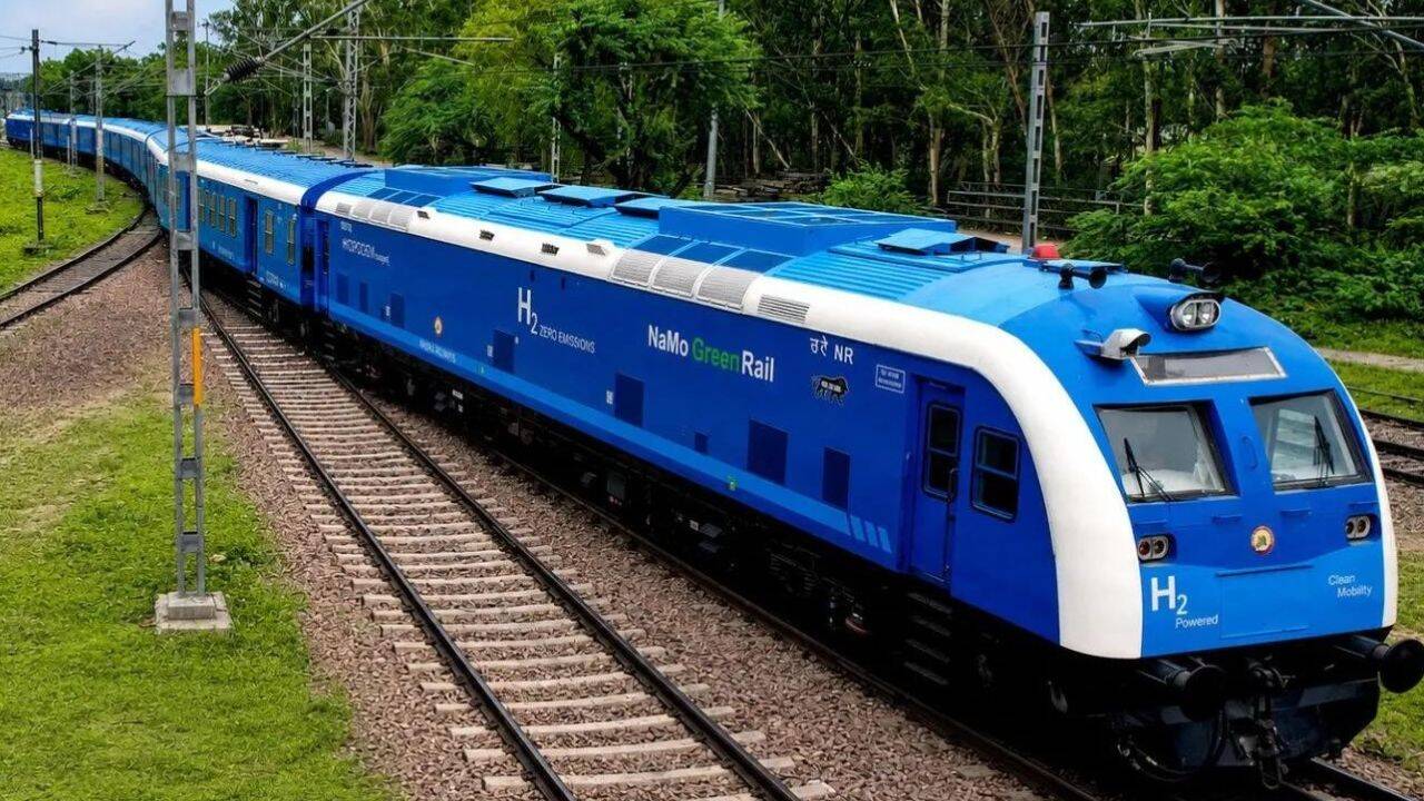 India Launches First Hydrogen Train