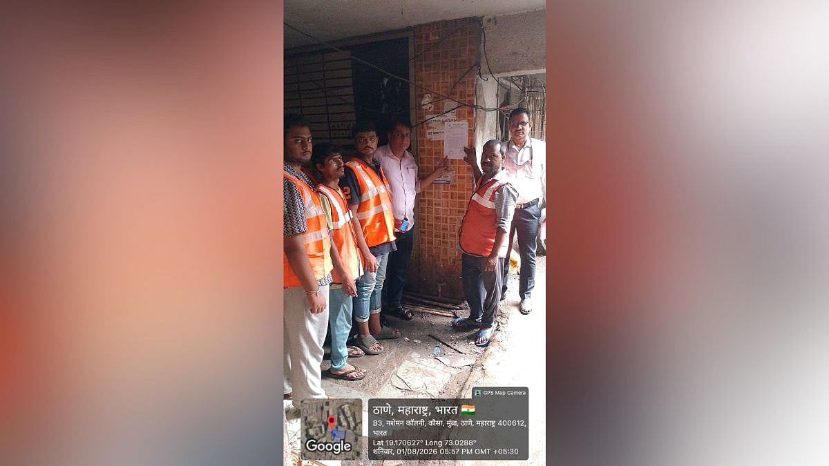 Mumbra Building Evacuated After Plaster Collapse
